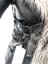 leather jacket natural fox fur hood - Size: L, Color: black-002
