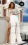 dlhé šaty Exclusive s voľnou jemnou sukňou - Veľkosť: S, Farba: pudrová-018